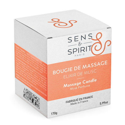 Bougie massage Elixir de musc 170g